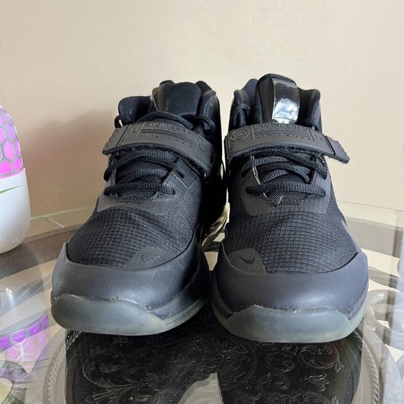 Nike Air Force Max Black Anthracite AR0974-003 Basketball Shoes Sneakers Men 8.5 - Picture 2 of 9